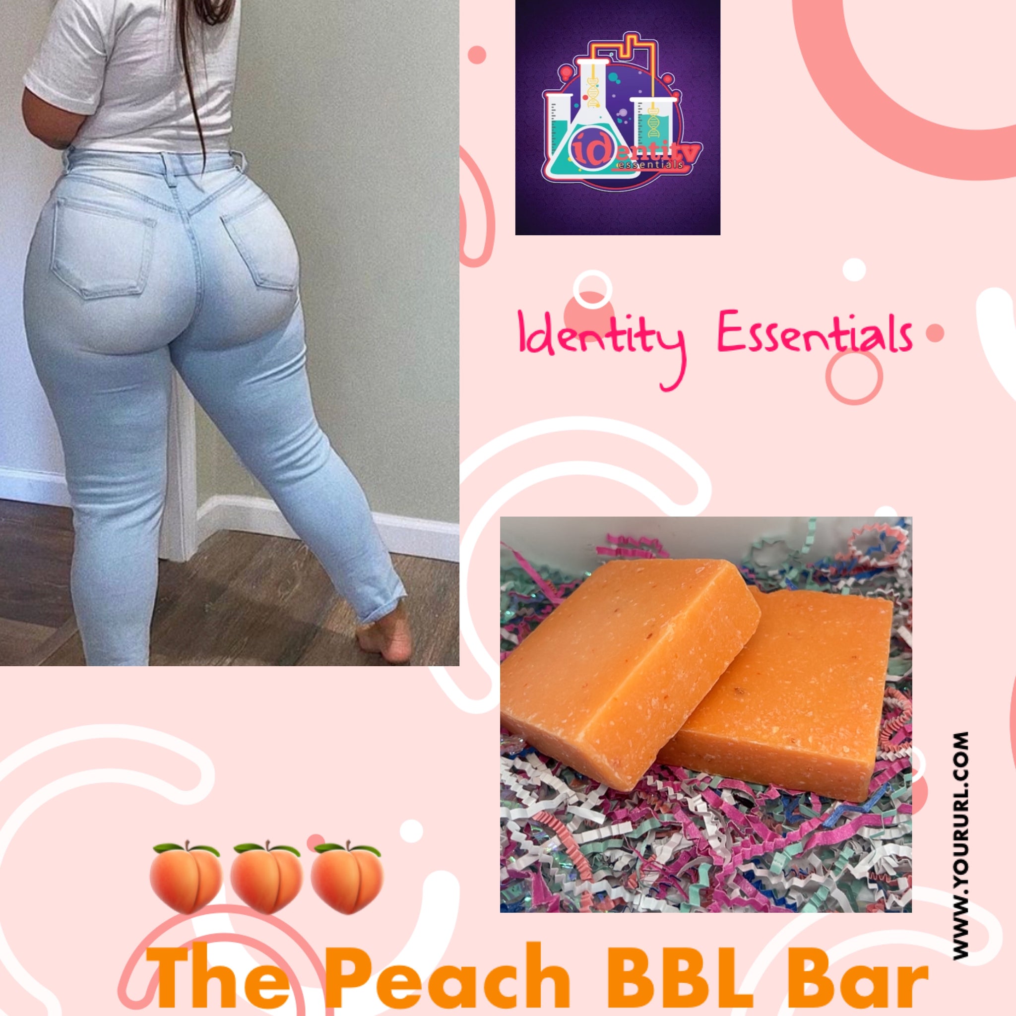 The Peach BBL Essential Soap Bar