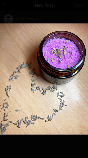 Lavender Sugar Plum Facial Scrub/ Mask